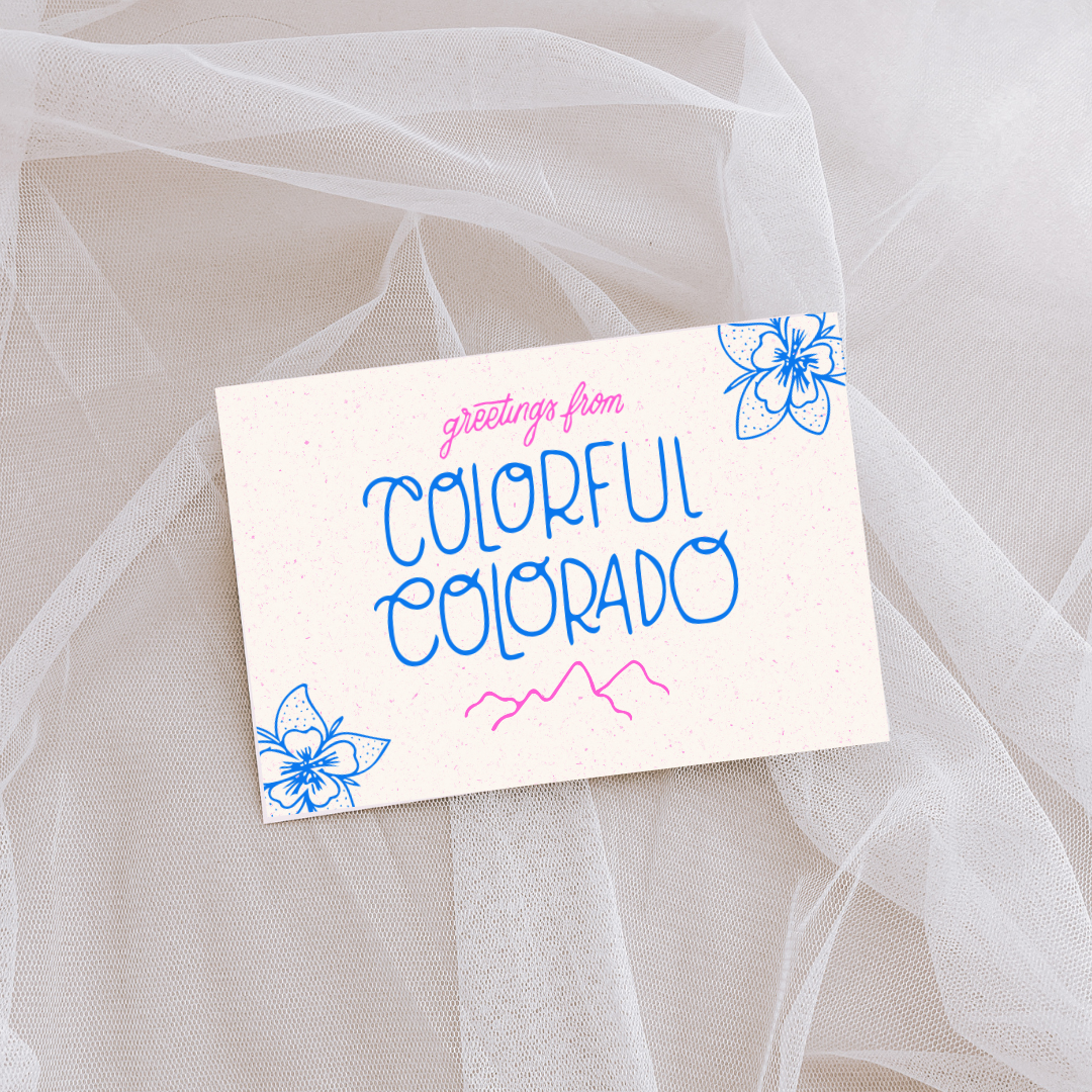 Greetings from Colorado Card