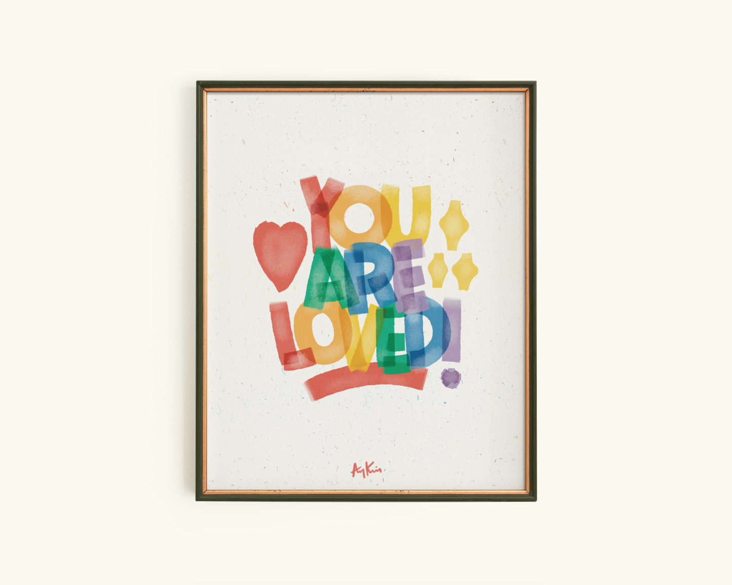 You Are Loved Rainbow